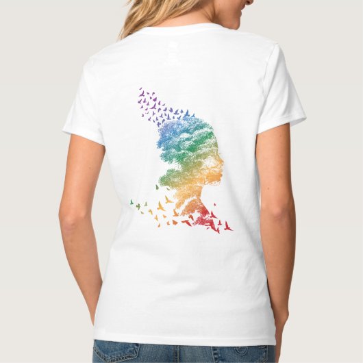 MVFREE Pride T-shirt (Achterkant)