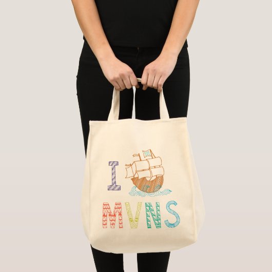 MVNS 2015/2016 Pirate Ship Canvas tas (Voorkant (product))