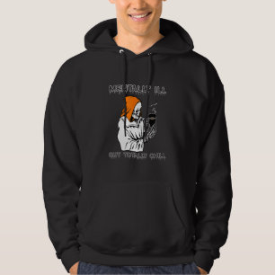 Mvoorbije Il, maar volledig Chill Halloween Skelet Hoodie