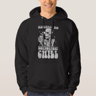 Mvoorbije, maar volledig chill Halloween Costume S Hoodie
