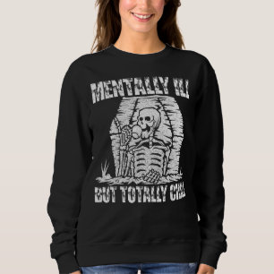 Mvoorbije, maar volledig chill Halloween Costume S Trui