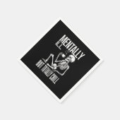 Mvoorbije, maar volledig chill Halloween Costume Servet (Hoek)