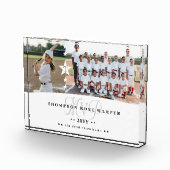 MVP Baseball Player Sports Photo Collage Keepsake Fotoblokken (Rechts)