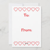 MVP-basketbal Kids klaslokaal kerstkaart (Achterkant)