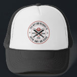 MVP Beste Papa Aangepaste naam Baseball Logo Trucker Pet<br><div class="desc">Een persoonlijke Vaderdag gave voor de beste vader ter wereld. Pas de formulering aan om het meer speciaal te maken voor je vader,  de held van je leven. Viel Vaderdag met deze douanenaam en bericht voor je vader.</div>