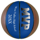 MVP Blauwe Team Basketbal (Verticaal)