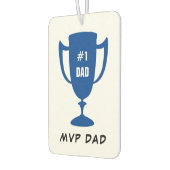 MVP Dad Blue Trophy Persoonlijke foto Luchtverfrisser (Links)