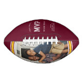 MVP Dad | Bourgogne & Gouden Vaderdag American Football (Voorkant)