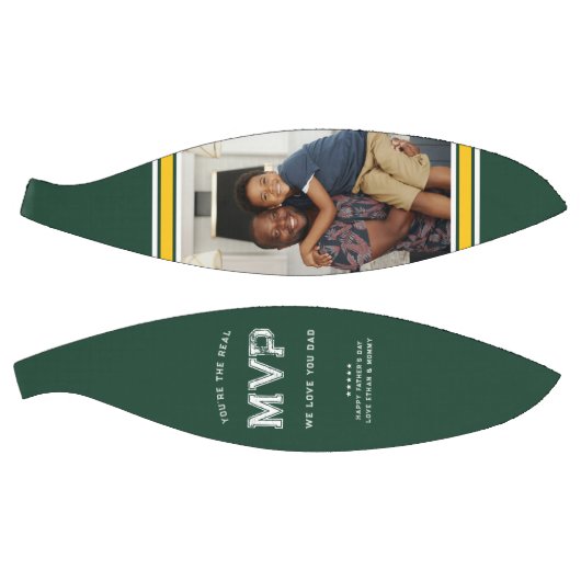 MVP Dad | Groene & Gouden Vaderdag Basketbal (Panelen)