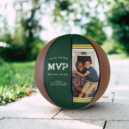 MVP Dad | Groene & Gouden Vaderdag Basketbal