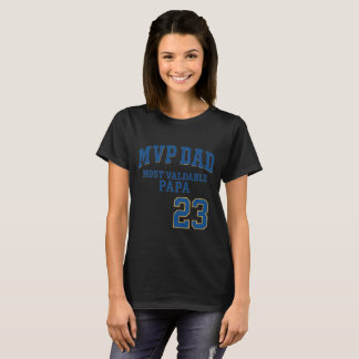 MVP Dad Meest Waardevolle Papa 23 Tshirt