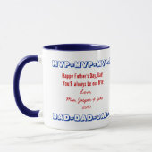 MVP DAD personalized Father's Day mug Mok (Links)