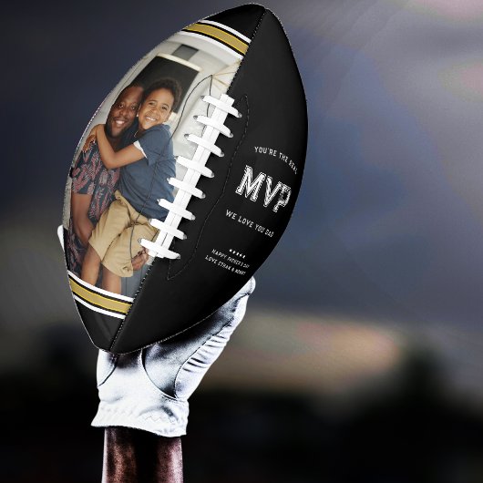 MVP Dad | Zwart & Goud Vaderdag American Football