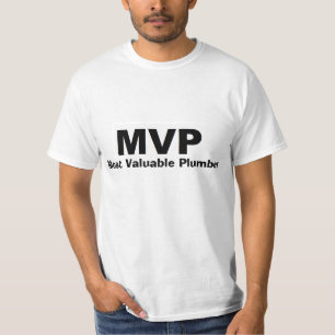 MVP het meest waardevolle Shirt van de Plumber