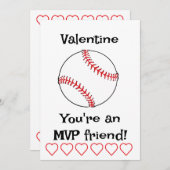 MVP-honkbal Kids klaslokaal kerstkaart (Voorkant / Achterkant)