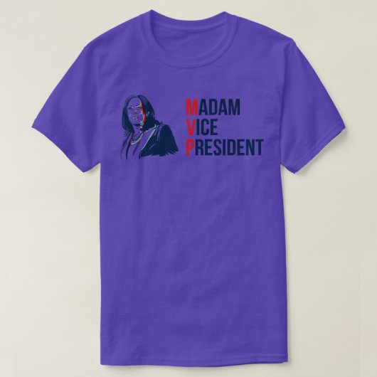 MVP Kamala Madam Vice IV T-shirt (Design voorkant)