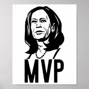 MVP Madame Vice-President Kamala Harris Verkiezing Poster