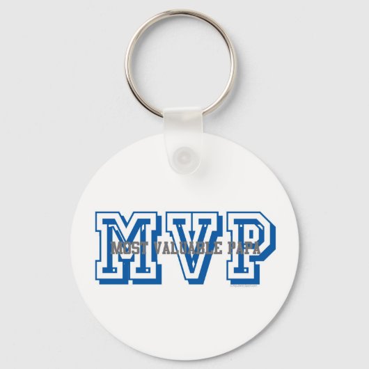 MVP-meest waardevolle papa Sleutelhanger (Voorkant)