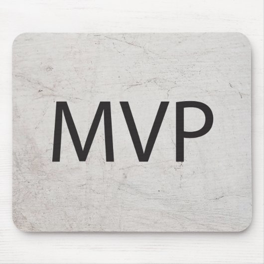 MVP | Meest waardevolle persoon Muismat (Voorkant)