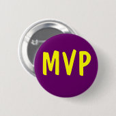 MVP - Meest waardevolle speler Ronde Button 5,7 Cm (Voorkant /achterkant)