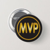 MVP meest waardevolle spelerbadge Ronde Button 5,7 Cm (Voorkant /achterkant)