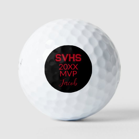 MVP Middelbare School  Golfballen (Voorkant)