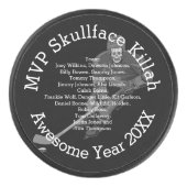 MVP personaliseert met Naam of Nickname & de Namen Hockey Puck (Voorkant)