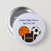 MVP/Sports Button/Pins Ronde Button 7,6 Cm (Voorkant /achterkant)