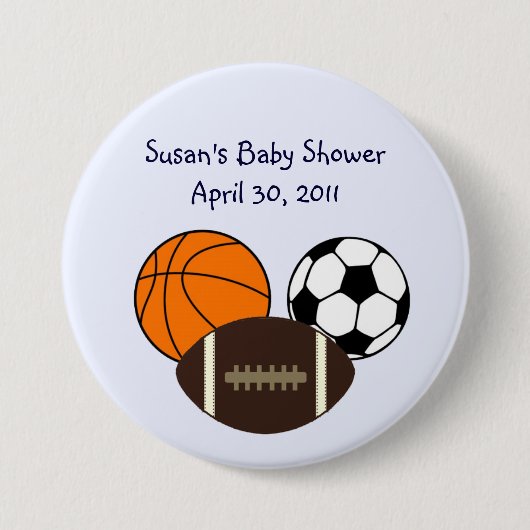 MVP/Sports Button/Pins Ronde Button 7,6 Cm (Voorkant)