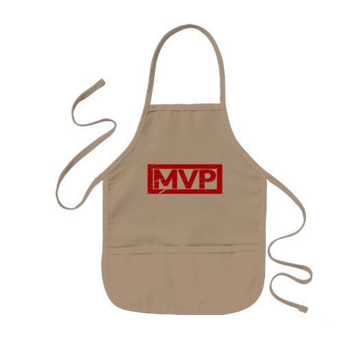 MVP Stamp Kinder Schort (Voorkant)