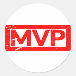 MVP Stamp Ronde Sticker