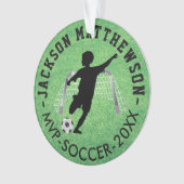 MVP Voetbal ⚽ - Jongen Ornament (voorkant)