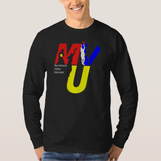 MVU-logo - 3 kleuren in zwart-wit T-shirt