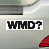 MVW?  Bumpersticker (Op auto)