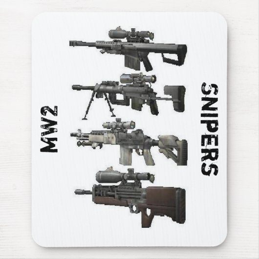 MW2 Snipers Muismat (Voorkant)