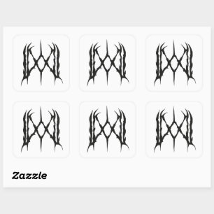 MW Logo Square Sticker