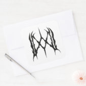 MW Logo Square Sticker (Envelop)