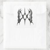 MW Logo Square Sticker (Tas)