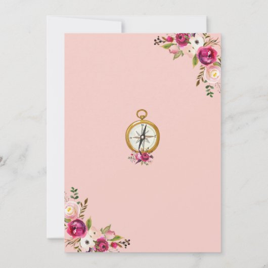 Mw. Shower uitgenodigd om mee te reizen naar Mrs S Kaart (Achterkant)