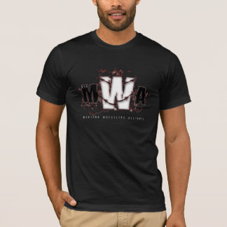MWA - Klassiek (Moon op zwart) T-shirt