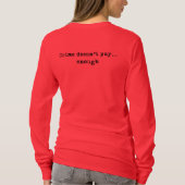 MWA-t-shirt voor lange hoes T-shirt (Achterkant)
