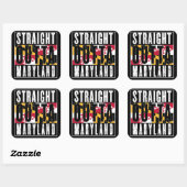 MWA.... VIERKANTE STICKER (Vel)