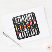 MWA.... VIERKANTE STICKER (Envelop)