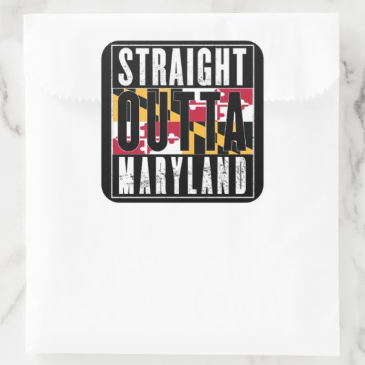 MWA.... VIERKANTE STICKER (Tas)