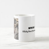 Mwah! Een Kat kus van mij naar jou Koffiemok (Center)