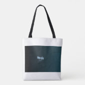 Mwajy strandtassen strand tote bag (Achterkant)