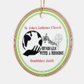 MWAM kerstversiering Keramisch Ornament (Links)