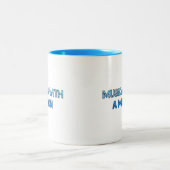 MWAM-Mok Tweekleurige Koffiemok (Center)