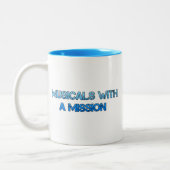 MWAM-Mok Tweekleurige Koffiemok (Links)