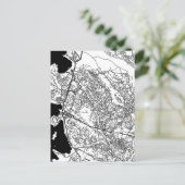 Mwanza Tanzania City Map Briefkaart (Staand voorkant)